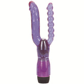 Xcel Double Penetrating Penis Shape Vibrator - - Anal Vibrators